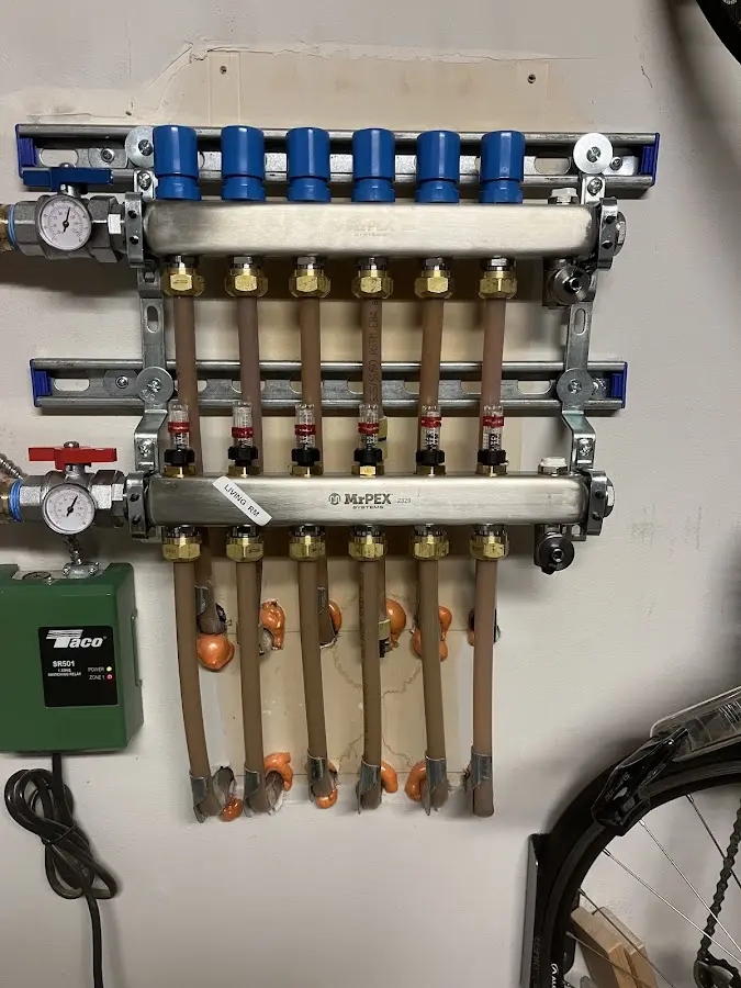 Plumber performing Leak Detection at a residential property in Portsmouth